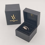 Silber Ring in Schlangenform
