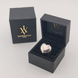 Herzring aus Silber