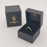 Klassischer Solitär-Ring aus Gold mit Brillant ca. 0,20 ct, um 1930