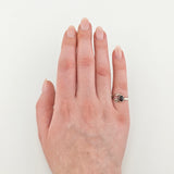 Ring mit Amethyst-Cabochon