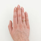 Rosé Étoile – Solitärring aus 585er Roségold mit Diamant 0,10 ct“