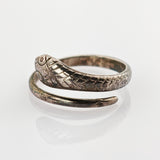 Silber Ring in Schlangenform