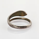 Silber Ring in Schlangenform