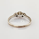 Silber Ring mit funkelnden Zirkonia