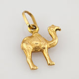 Charmanter Kamel-Anhänger aus Gold