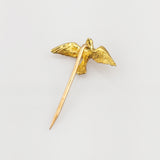 Krawattennadel Gold Schwalbe – Mid-Century Stil