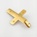 Kruzifix-Anhänger aus feinstem Gelbgold