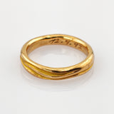 Goldring mit Datierung 12.9.92