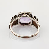 Silberring mit Amethyst