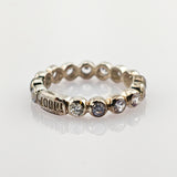 JOOP! Silber Ring mit umlaufendem Steinbesatz