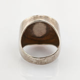 Silberner Designer-Ring mit Lapis Lazuli