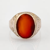 Goldring mit Karneoltafel