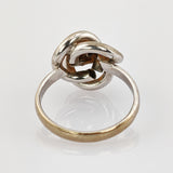 Weißgoldring mit Rubin