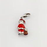 Charm Silber Anhänger Weihnachtsmann