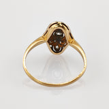 Antiker Jugendstilring mit Diamantbesatz
