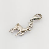 Silber Charm Anhänger Hirsch