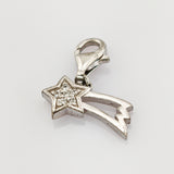 Charm Anhänger Silber Sternschnuppe