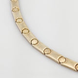 Silberarmband Gliederdesign Italien um 1970