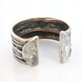 Silber Armband im orgaischen Design