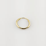 Gold Creole schlicht um 2000