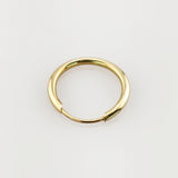 Gold Creole schlicht um 2000